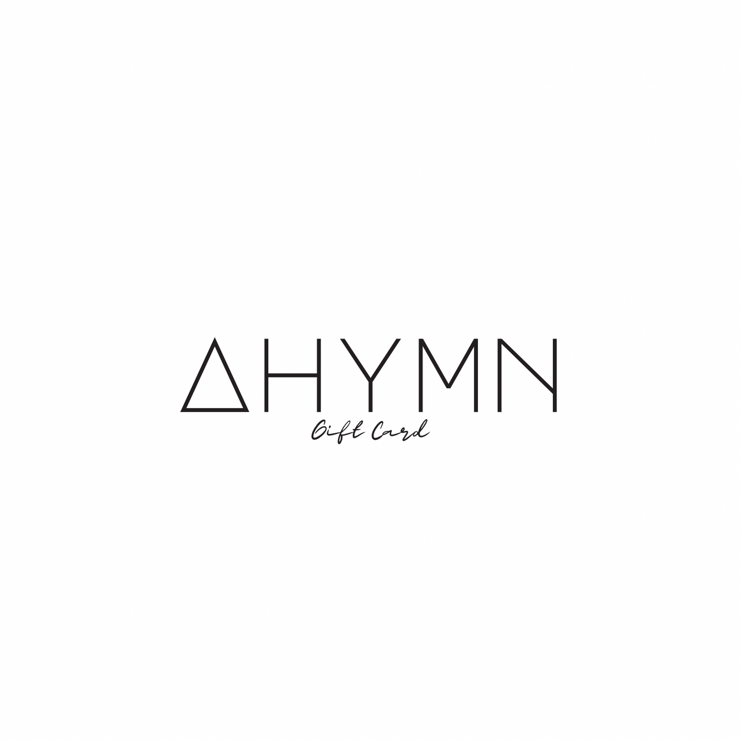 Ahymn Gift Card