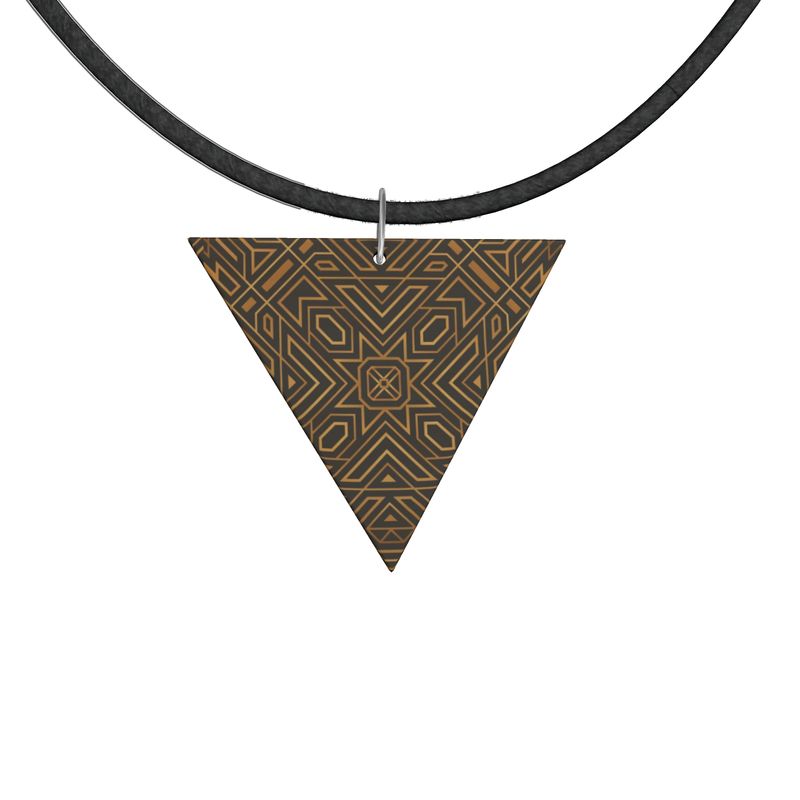 Sacred Lux Wooden T Pendant